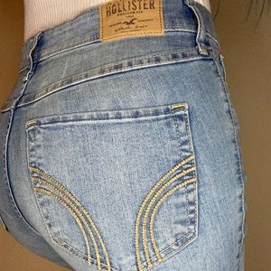 Light Wash Hollister Denim Jeans
